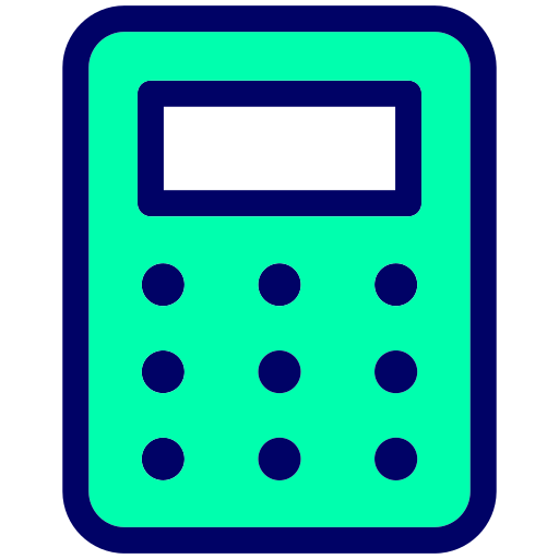 calcolatrice Generic Outline Color icona