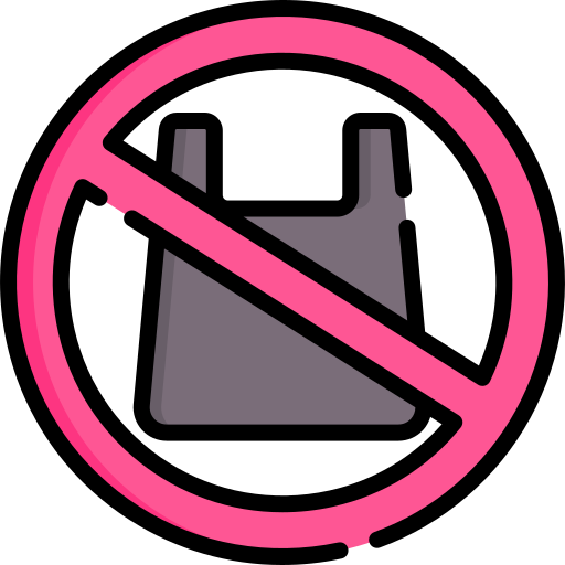 No plastic bags Special Lineal color icon