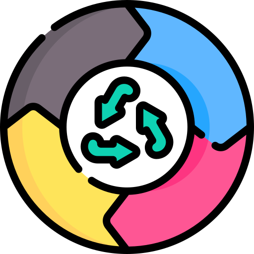 circulaire economie Special Lineal color icoon