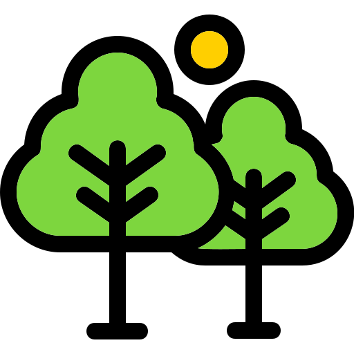 лес Generic Outline Color иконка