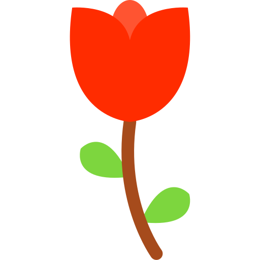 Тюльпан Generic Flat иконка