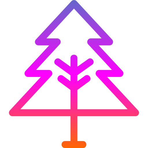 Árbol Generic Gradient icono