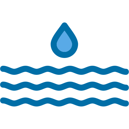 水を節約する Generic Blue icon