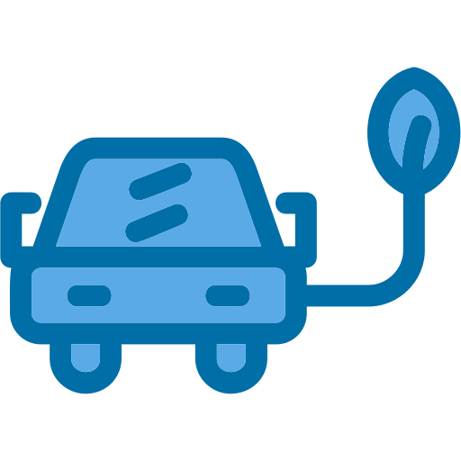 Eco car Generic Blue icon