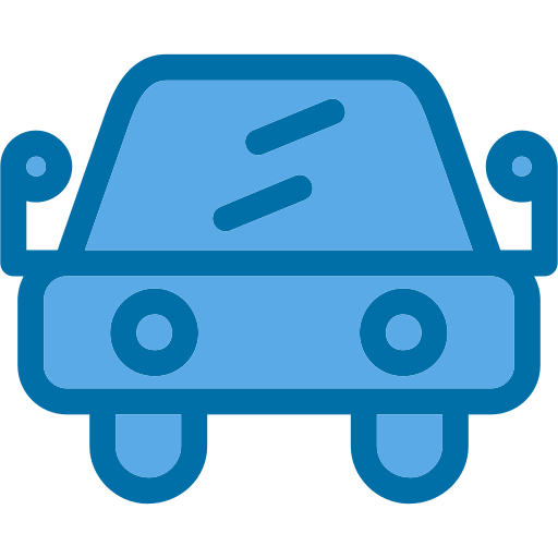 자동차 Generic Blue icon