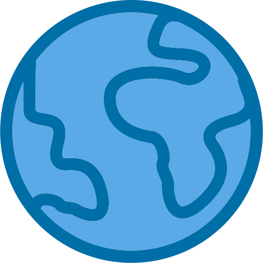 wereld Generic Blue icoon