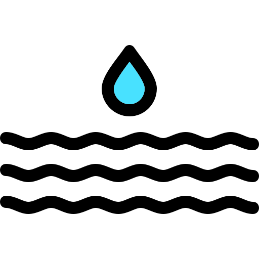 ahorrar agua Generic Outline Color icono