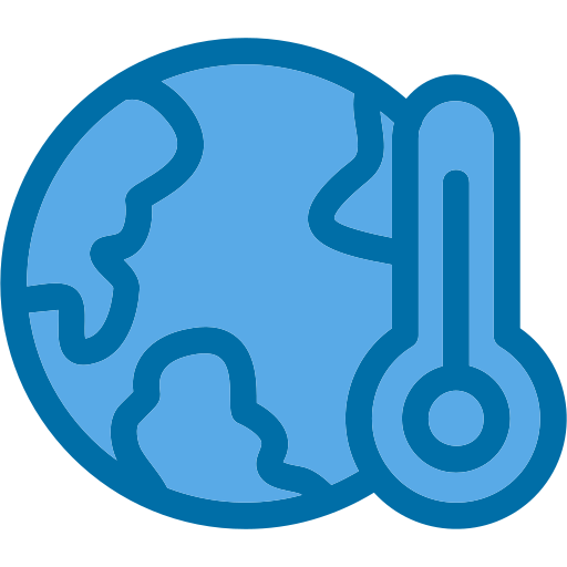Глобальное потепление Generic Blue иконка