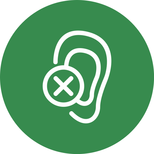청각 장애인 Generic Flat icon