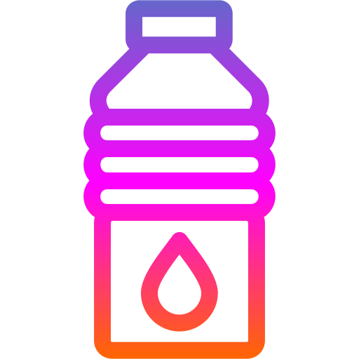 bottiglia d'acqua Generic Gradient icona