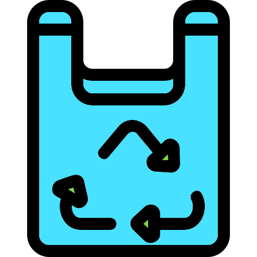 비닐 봉투 Generic Outline Color icon