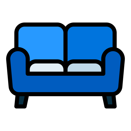 sofa Generic Outline Color Icône