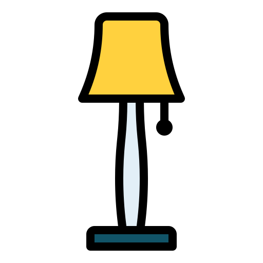 Lamp decor Generic Outline Color icon