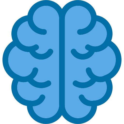 cerebro Generic Blue icono