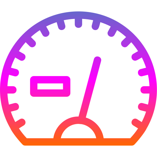 Speedometer Generic Gradient icon