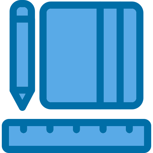 papelería Generic Blue icono