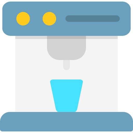 maquina de cafe Generic Flat icono