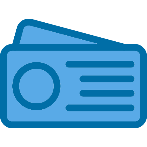 Визитная карточка Generic Blue иконка