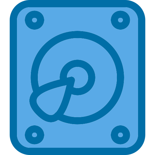 disco rigido esterno Generic Blue icona