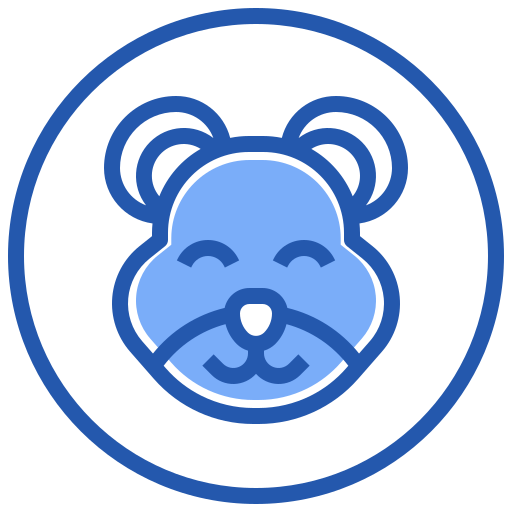urso Generic Blue Ícone