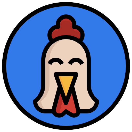 닭 Generic Outline Color icon