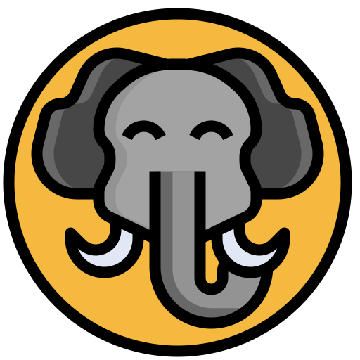 Слон Generic Outline Color иконка