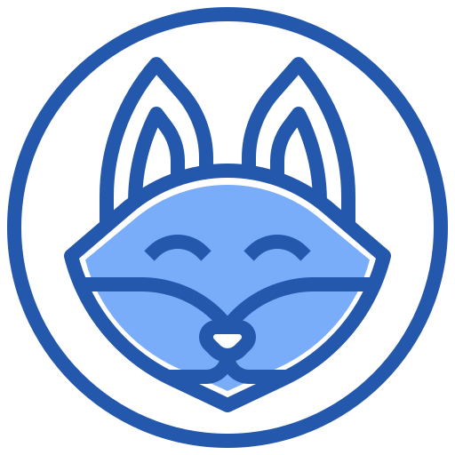 狐 Generic Blue icon