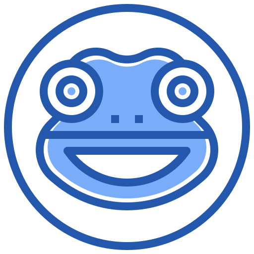 개구리 Generic Blue icon