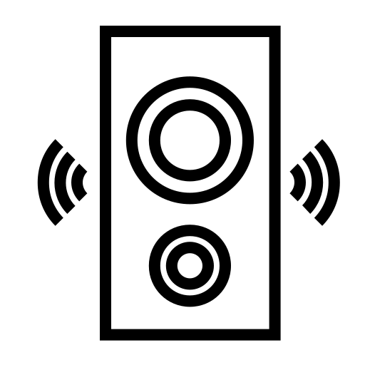 Speaker Generic Detailed Outline icon