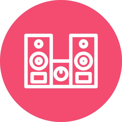 soundsystem Generic Flat icon