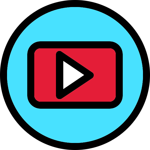botón de play Generic Outline Color icono