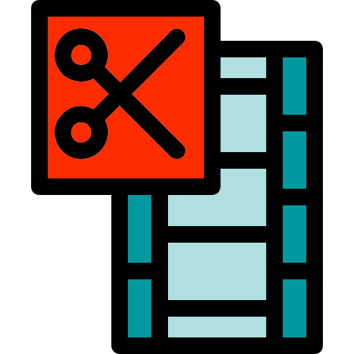 videobearbeitung Generic Outline Color icon