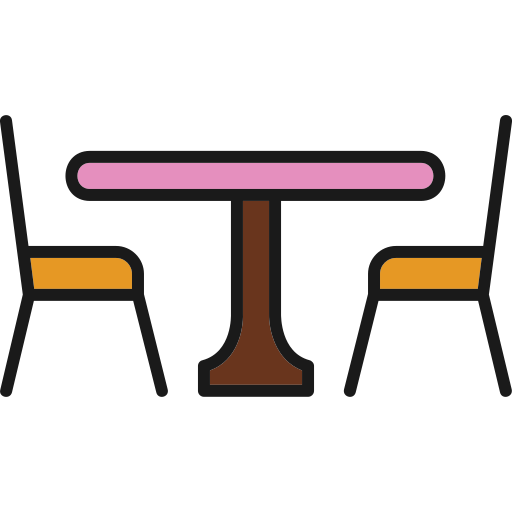 ダイニングテーブル Generic Outline Color icon