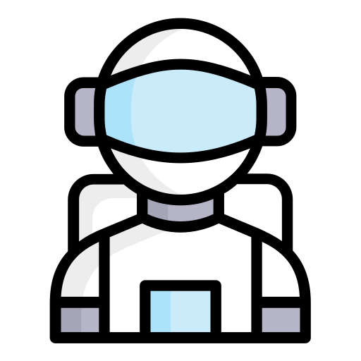astronaut Generic Outline Color icoon
