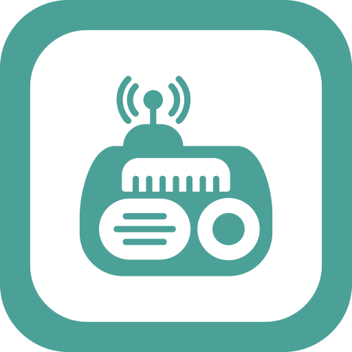 radio Generic Square icono
