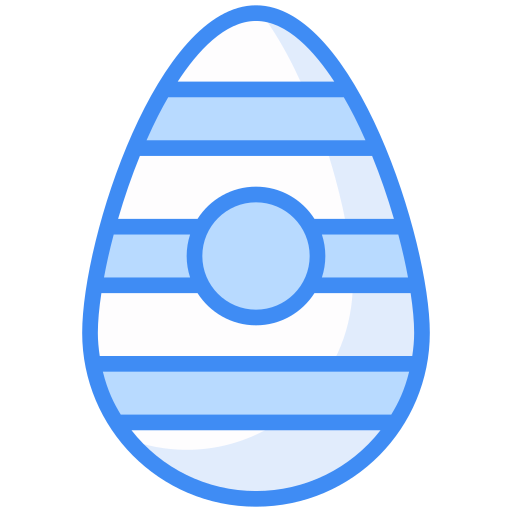 Easter egg Generic Blue icon