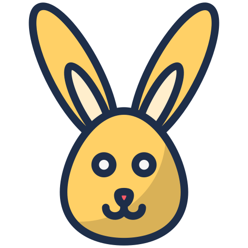 Bunny Generic Outline Color icon