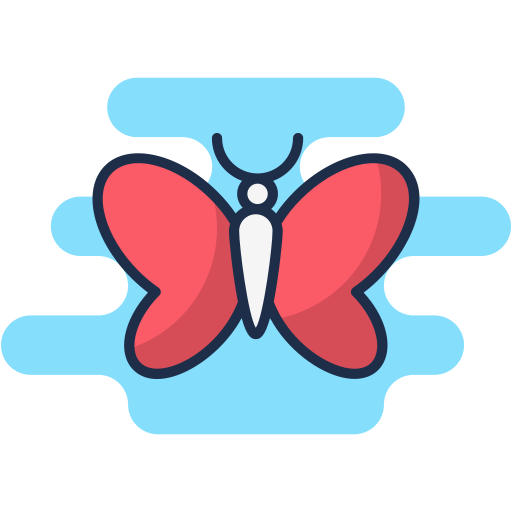 schmetterling Generic Rounded Shapes icon