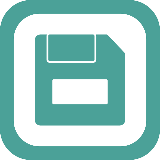 disco flexible Generic Square icono