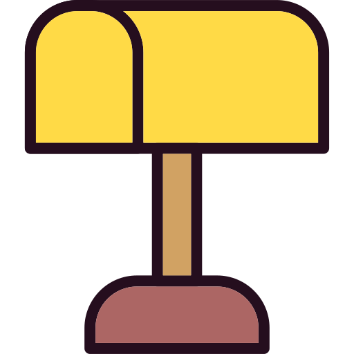 ポストボックス Generic Outline Color icon