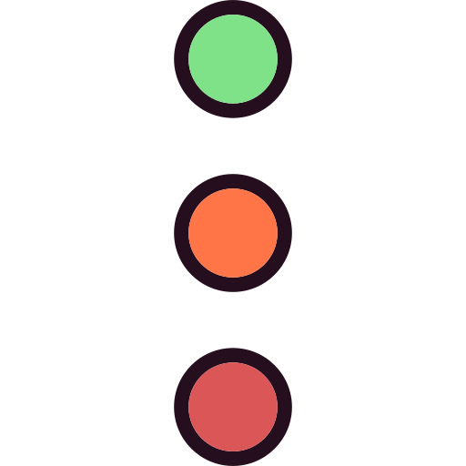 Ellipsis Generic Outline Color icon