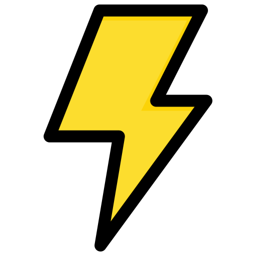 Bolt Generic Outline Color icon
