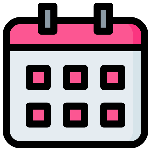 kalendarz Generic Outline Color ikona