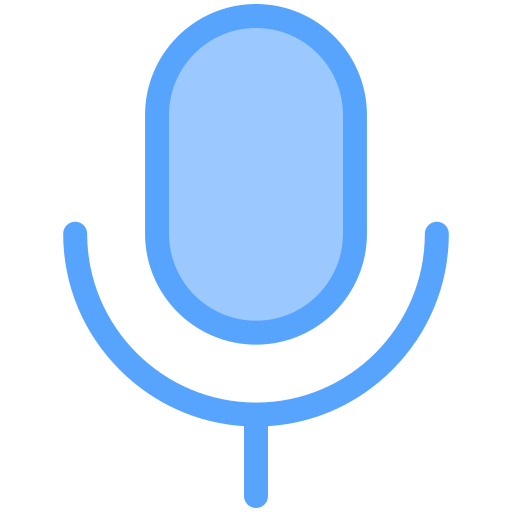 Voice Generic Blue icon