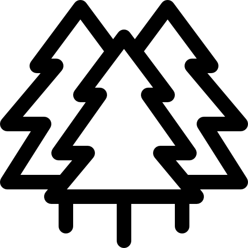 森 Basic Rounded Lineal icon