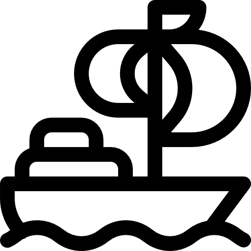 セーリング Basic Rounded Lineal icon