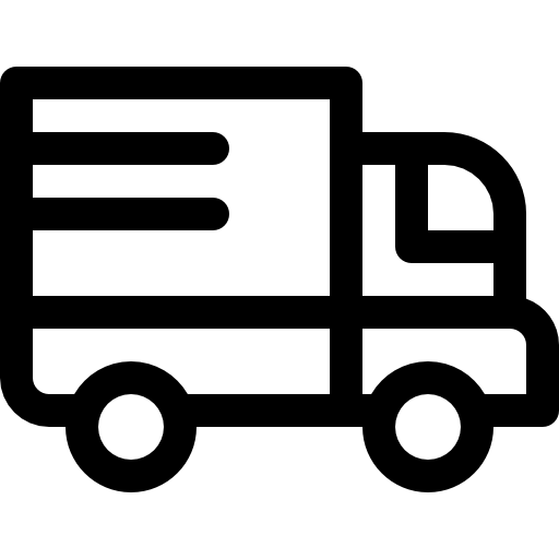 Грузовая машина Basic Rounded Lineal иконка