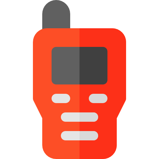 walkie talkie Basic Rounded Flat icon