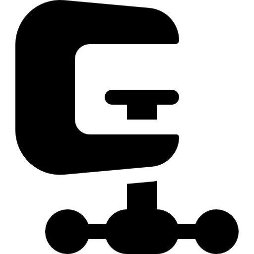 abrazadera Basic Rounded Filled icono