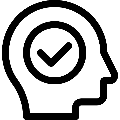 succès Basic Rounded Lineal Icône